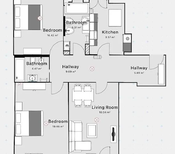 Two Bedroom With Private Parking * Turin